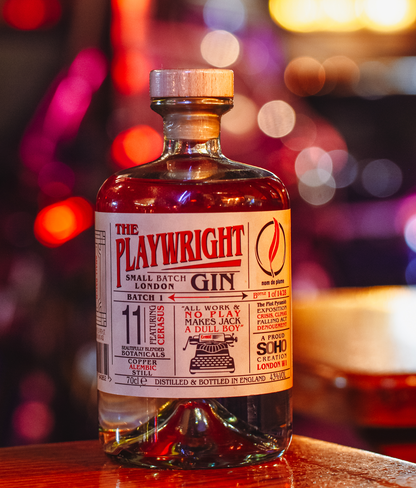 Playwright Gin Bottle (70cl)
